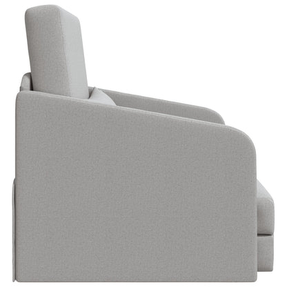 Vloer Sofa Bed 2-In-1 65X80X83 Cm Stof Cloud grey
