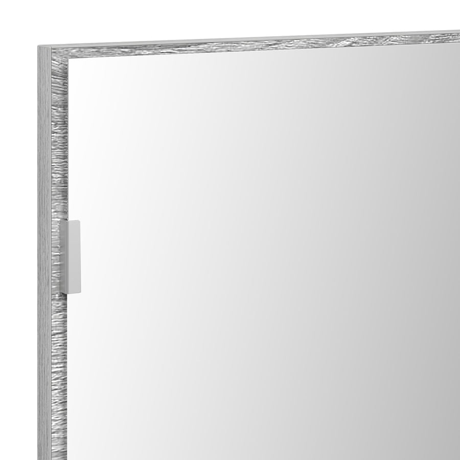Badkamerspiegelkast Met Led Licht Grijs Sonoma 80X37 Cm
