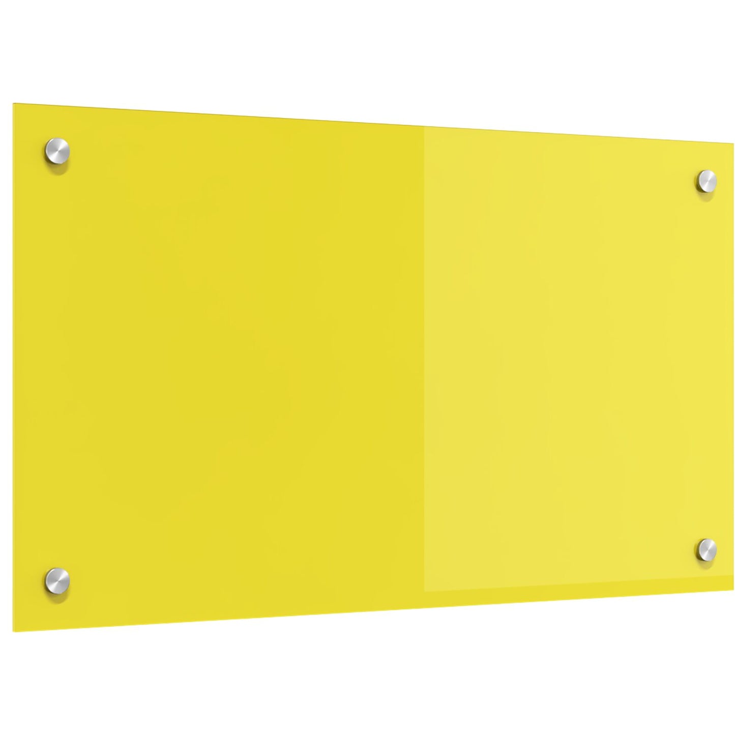 Keuken Achterwand 70X40X0,6 Cm Gelaagd Glas Geel 70 x 40 cm