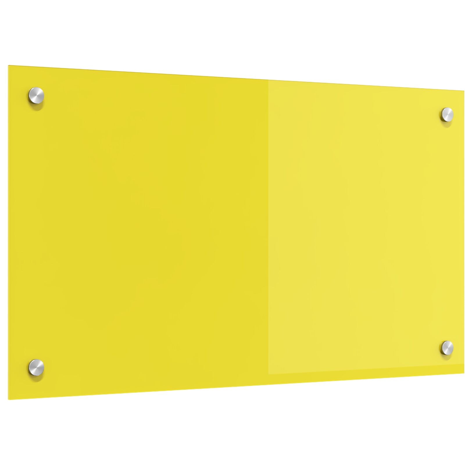 Keuken Achterwand 70X40X0,6 Cm Gelaagd Glas Geel 70 x 40 cm