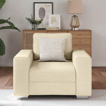 Fauteuil Stof Crème 59 cm