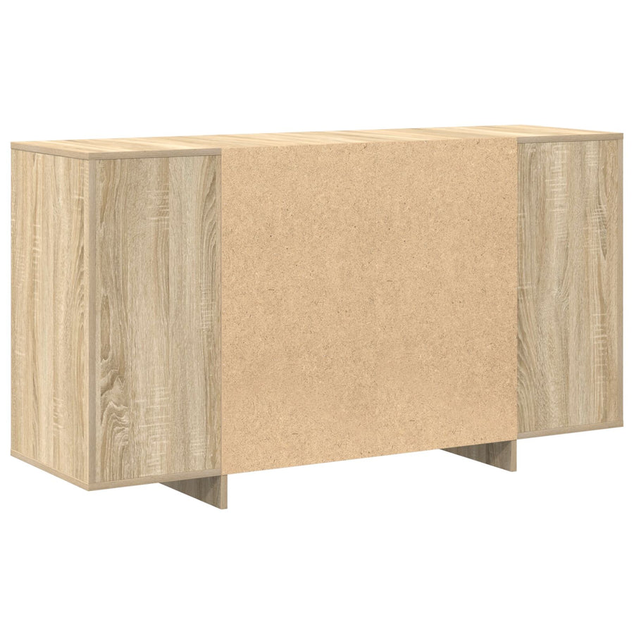 Eiken Dressoir Sonoma Eiken Gefabriceerd Hout 135 X 41 X 75 Cm