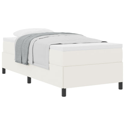 Bedframe Katoenen Velours Crème 80 x 200 cm