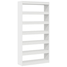 Witte Boekenplank Wit Bewerkt Hout 100 X 30 X 198 Cm Planken