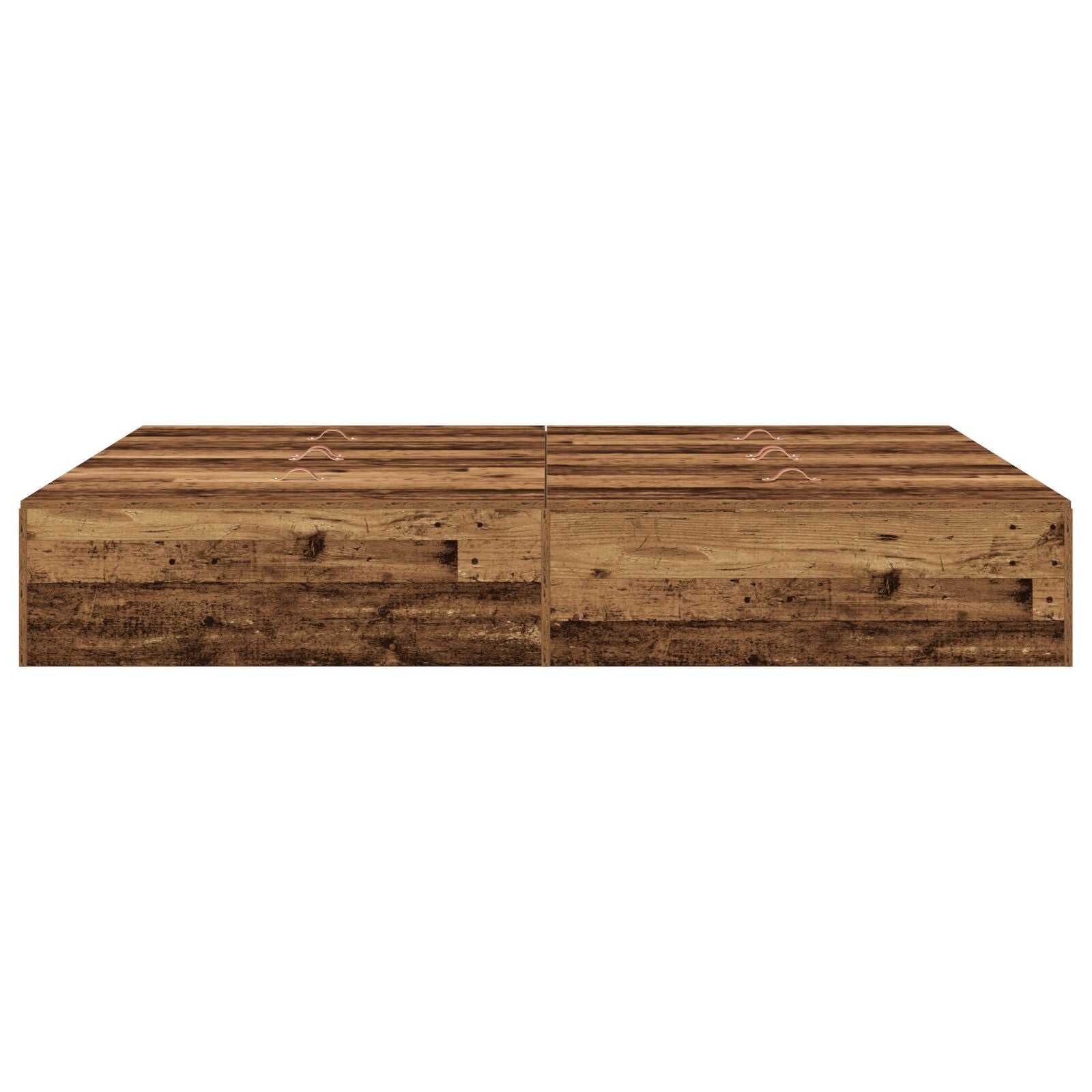 Opbergbedframe Oud Hout Oude Hout 150 x 200 cm