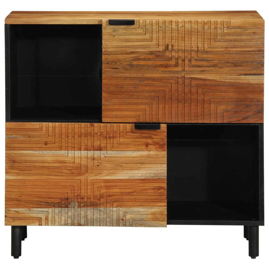 Dressoir 80X33X75 Cm Massief acaciahout