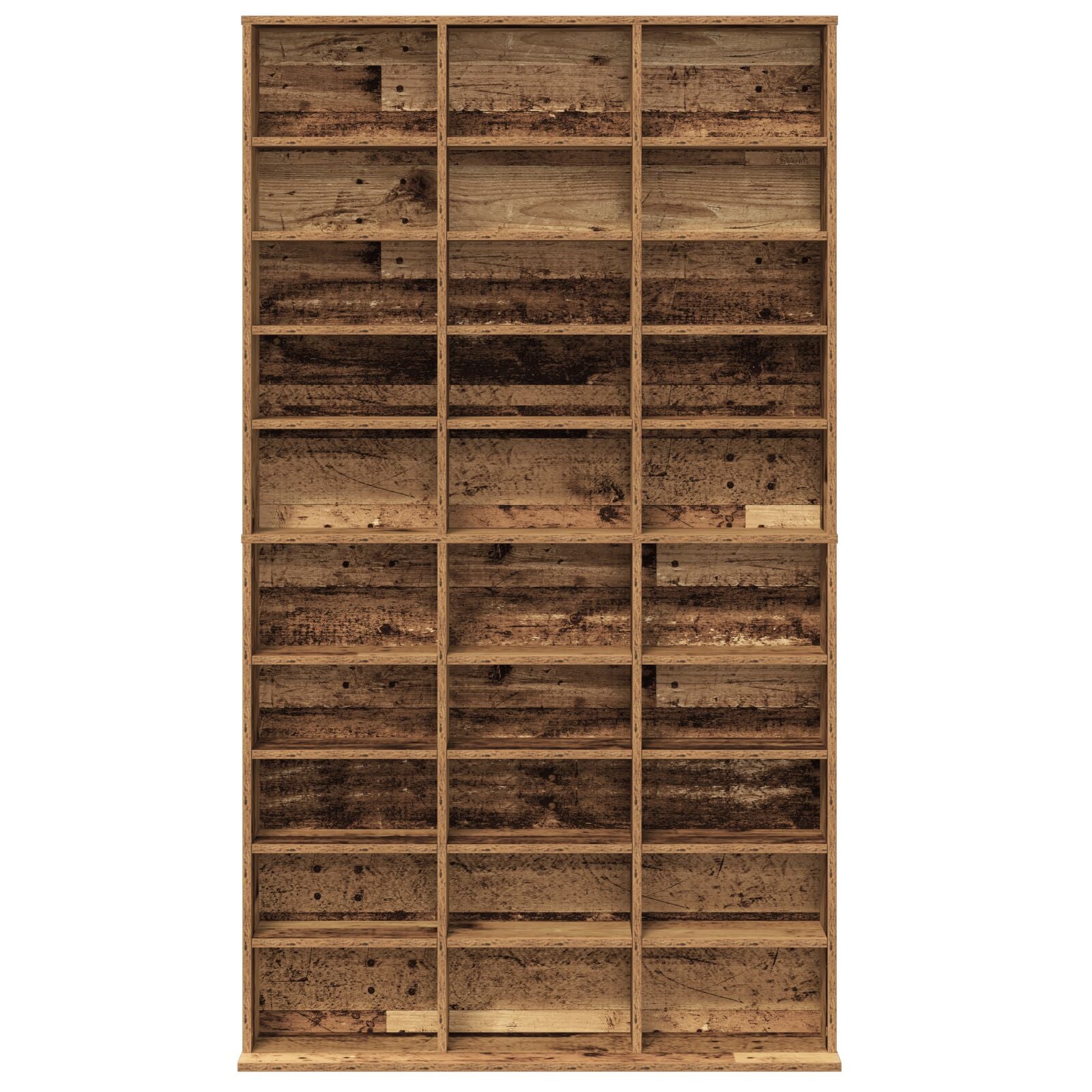 Cd Kast - Oud Hout - 101X23X177,5 Cm - Engineered Hout