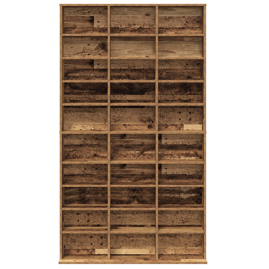 Cd Kast - Oud Hout - 101X23X177,5 Cm - Engineered Hout