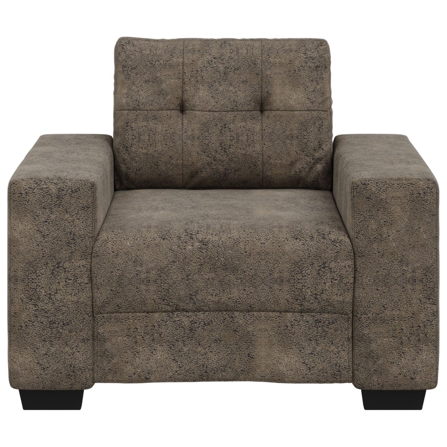 Fauteuil Fake Leer Donkergrijs 60 cm 59 cm
