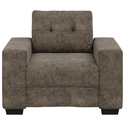 Fauteuil Fake Leer Donkergrijs 60 cm 59 cm