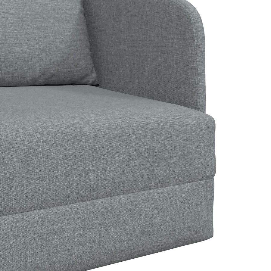 Vloer Sofa Bed 2-In-1 65X80X83 Cm Stof Licht grijs