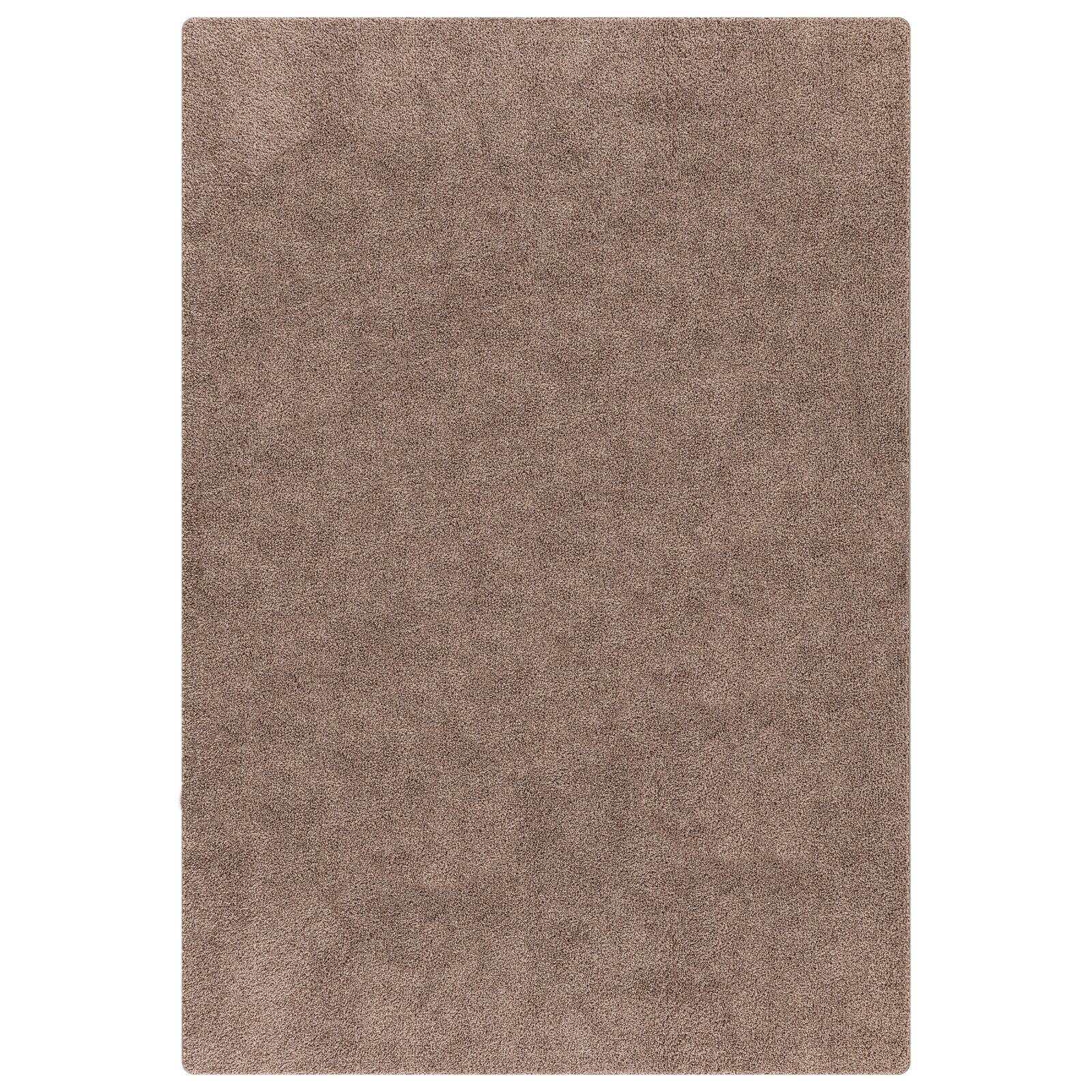 Shaggy Tapijt Met Latex Achterkant Bruin 80 x 150 cm