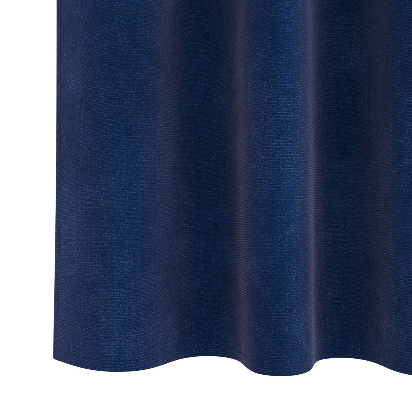 Blackout Gordijnen Met Bovenband 2 Stuks E Fluweel Donkerblauw 140 x 225 cm met ingestikte tape