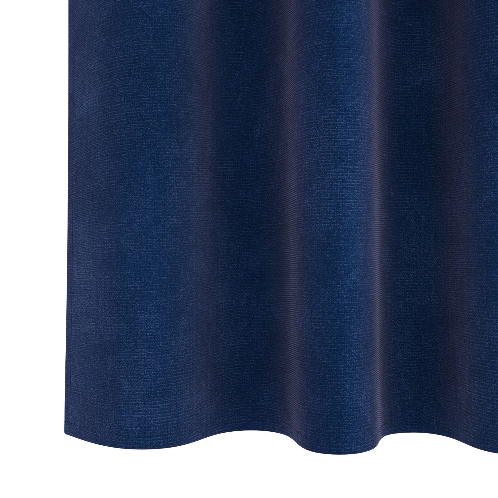 Blackout Gordijnen Met Bovenband 2 Stuks E Fluweel Donkerblauw 140 x 225 cm met ingestikte tape