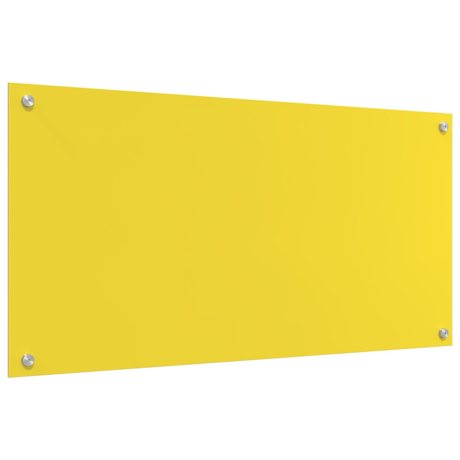 Keuken Achterwand 100X50X0,6 Cm Gelaagd Glas Geel 100 x 50 cm