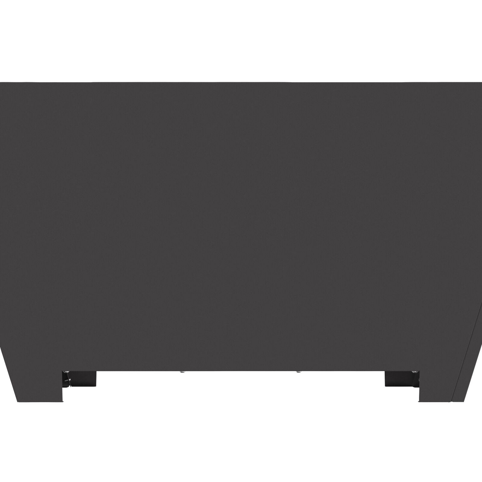 Vuurkorf Vierkant Zwart Staal 80 x 80 x 40 cm Koudgewalst staal/Zwart