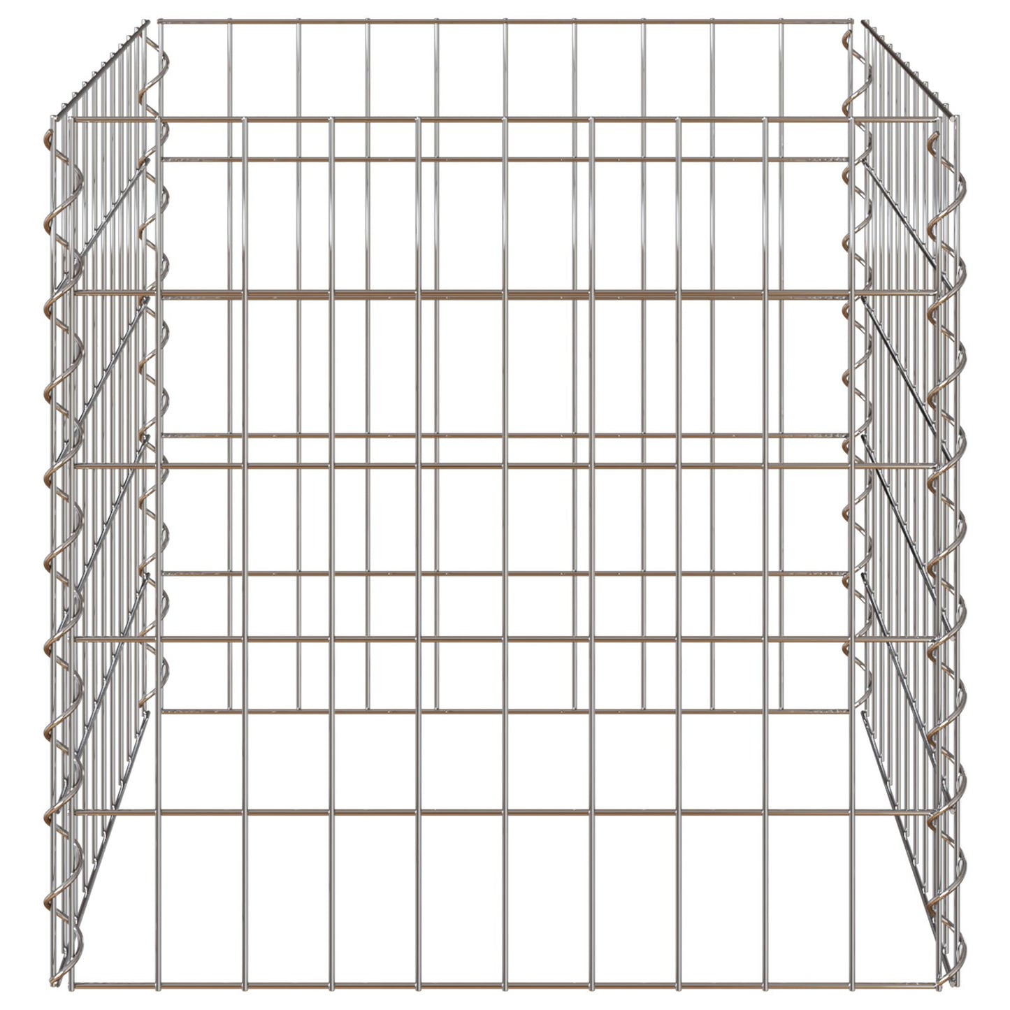 Tuincomposter Van Gegalvaniseerd Staal Vierkant 50 x 50 x 50 cm