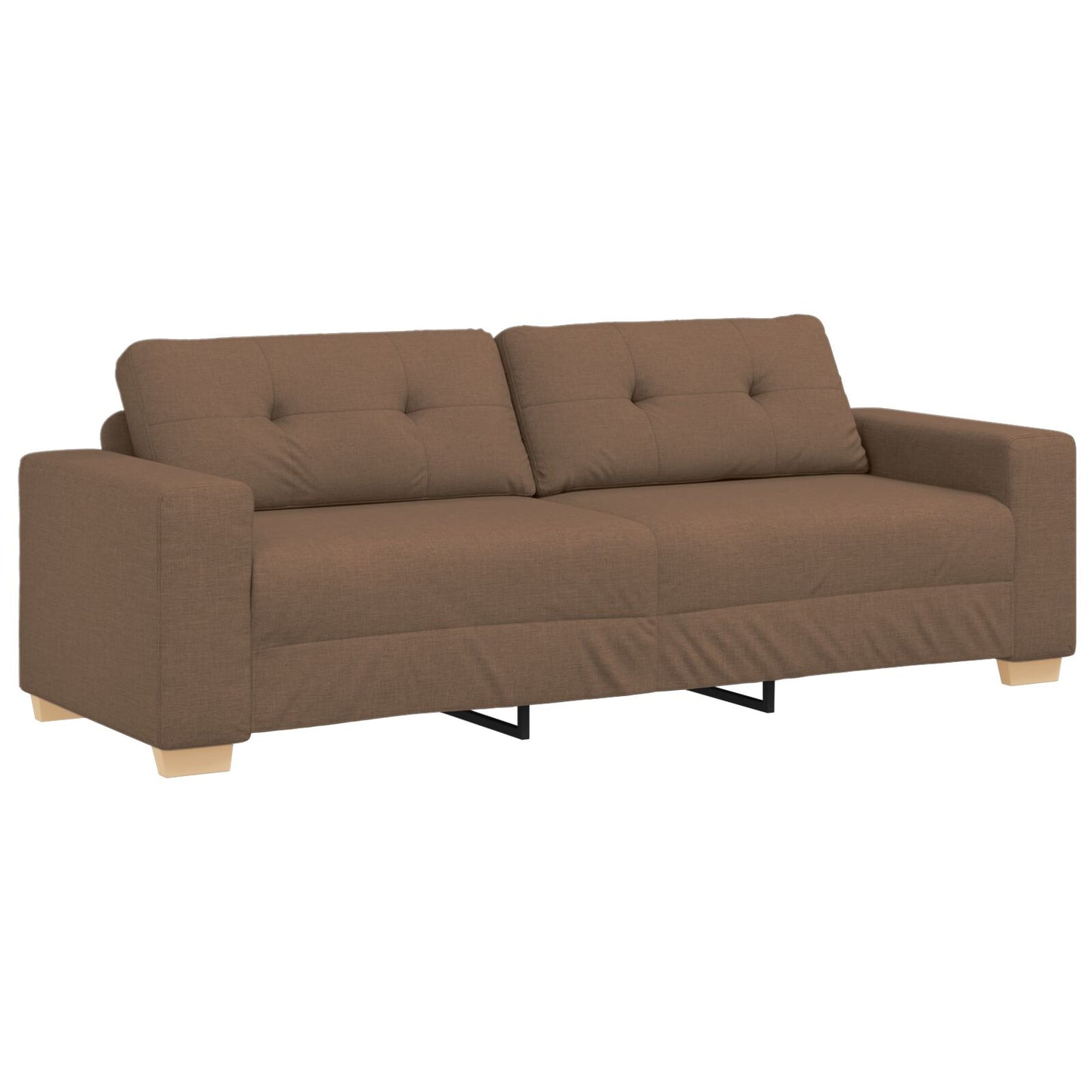 3-Zitsbank Stof Bruin 180 cm