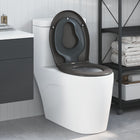 Toilet Seat Anthracite 47 x 37 x 4 cm Duroplast