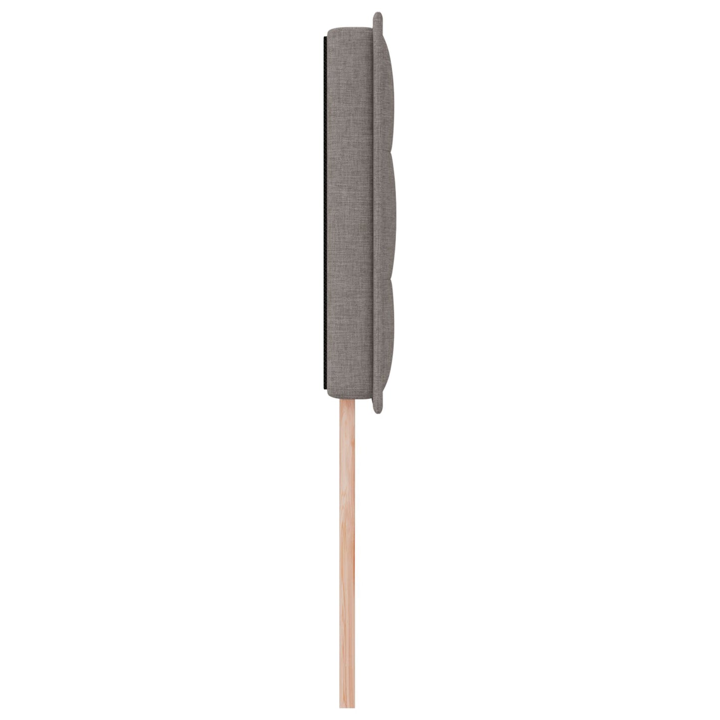 Hoofdbord Lijnenontwerp Stof Taupe 100 cm Laag hoofdbord
