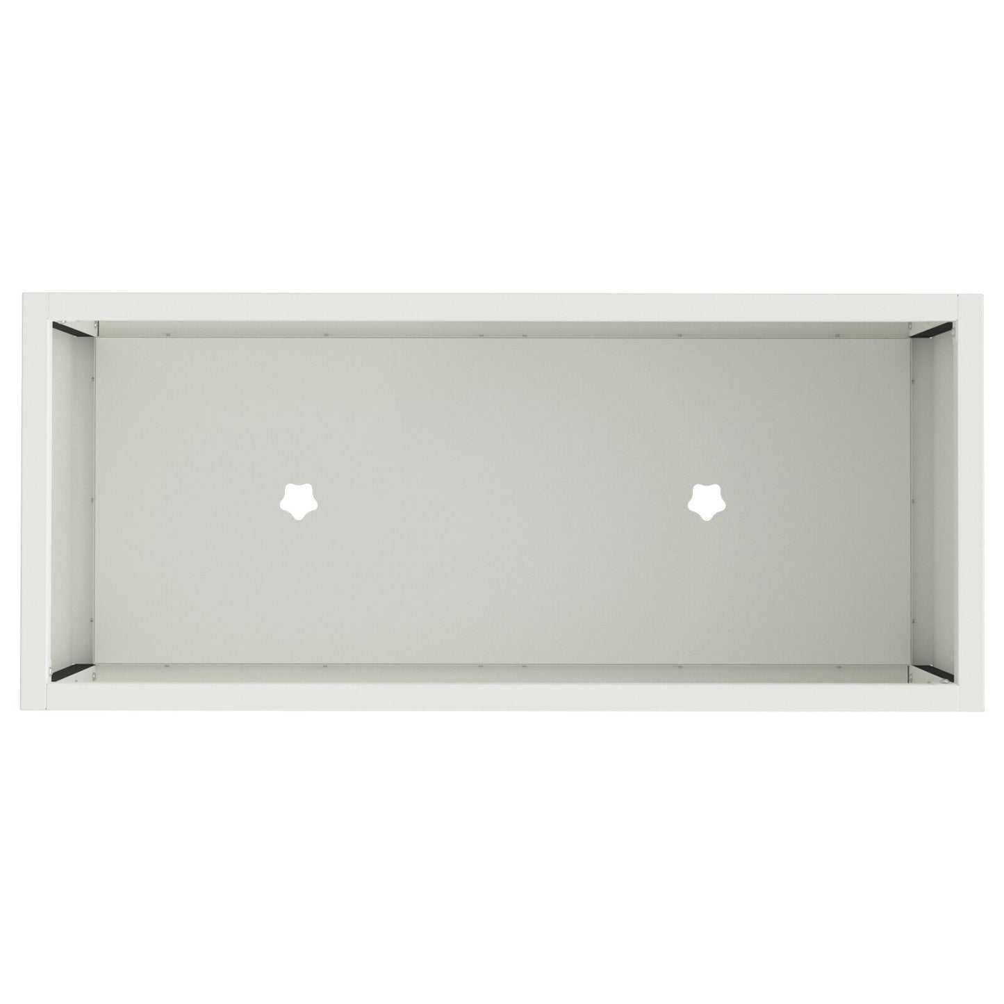 Verhogen Tuinbak Te Staal Wit 60 x 26 x 45 cm
