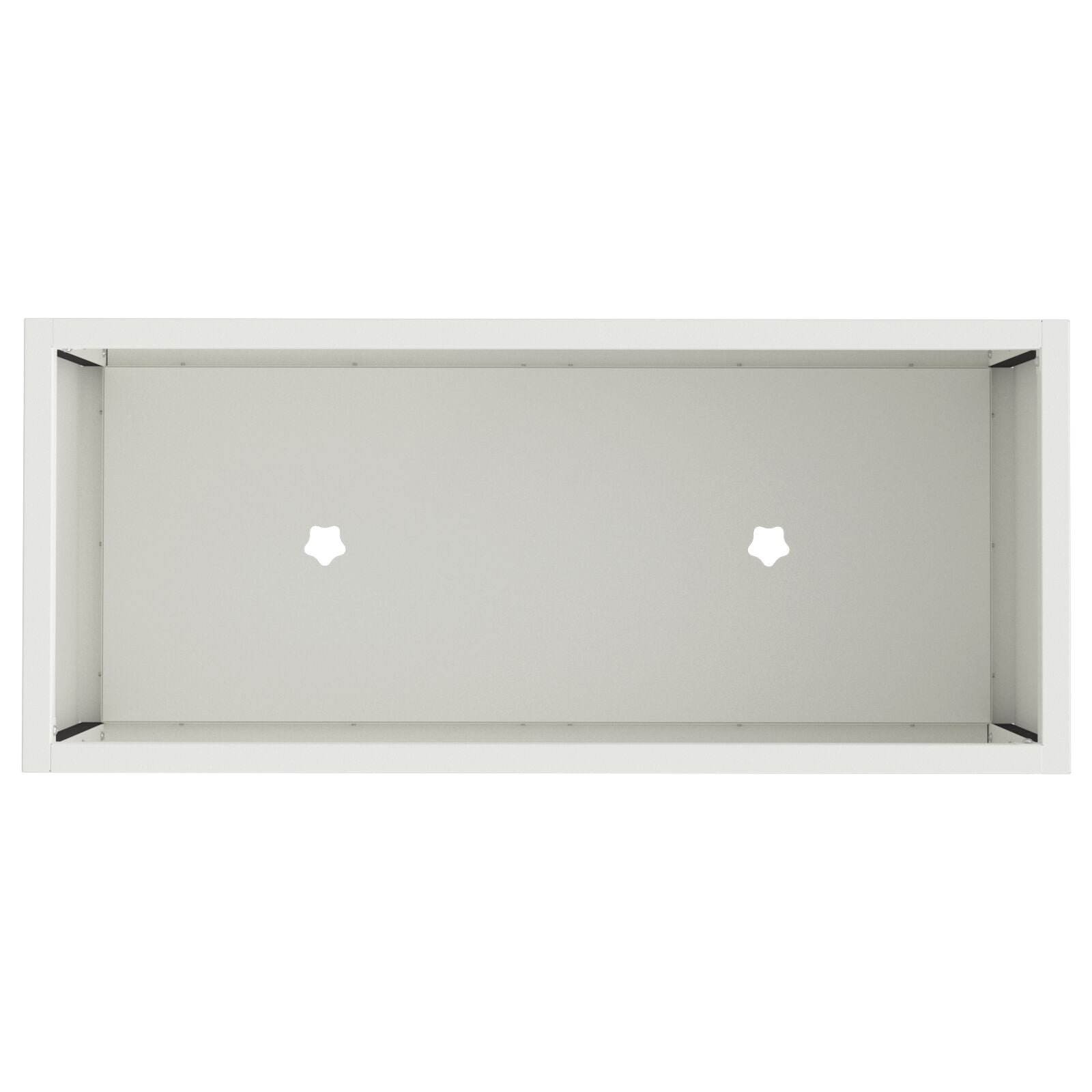 Verhogen Tuinbak Te Staal Wit 60 x 26 x 45 cm