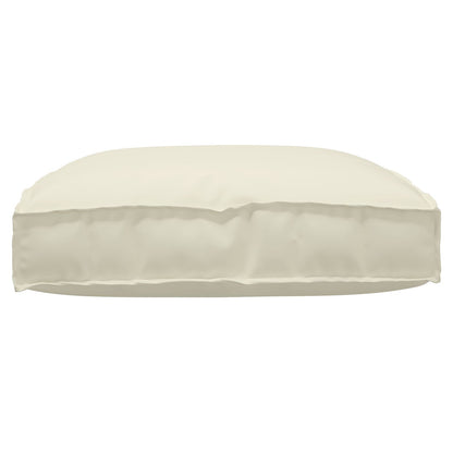 Palletkussen Voor Zit 80X80X12 Cm Oxford Stof Crème
