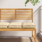 Stoelkussens 2 stuks beige 40x40x8 cm