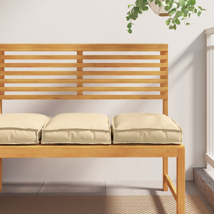 Pallet Kussens Voor Zit 2 Stuks 40X40X8 Cm Oxford Stof Beige