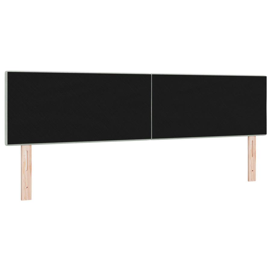 Hoofdbord Met Knopen Velvet Lichtgrijs 180 cm Laag hoofdbord