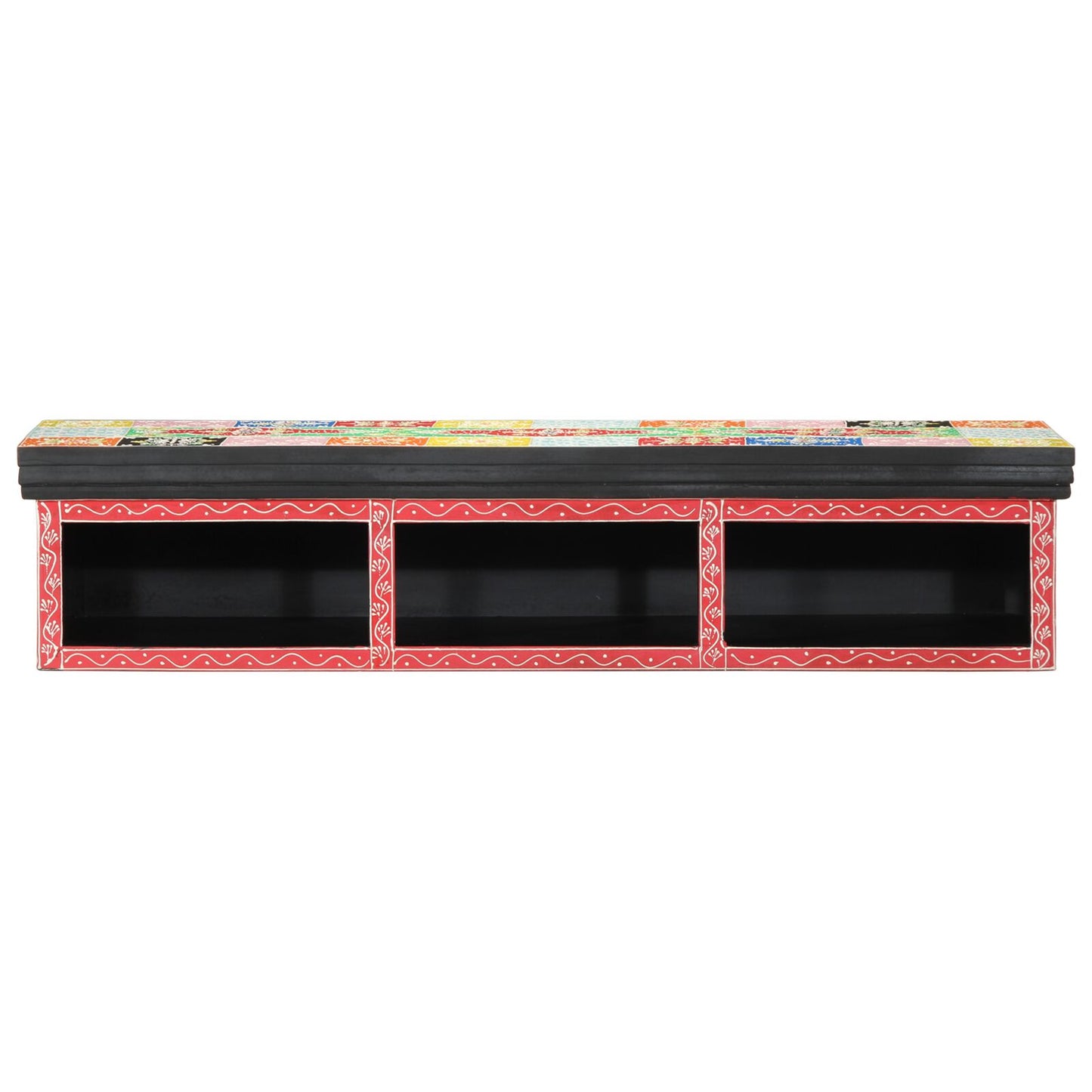 Tv Kast Wandgemonteerd Meerkleurig 100X30X22Cm Engineered Wood 100 x 30 x 22 cm