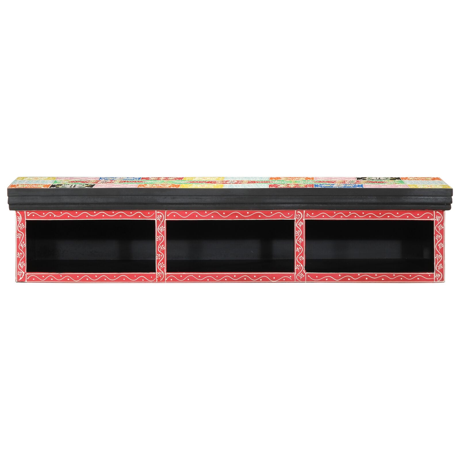 Tv Kast Wandgemonteerd Meerkleurig 100X30X22Cm Engineered Wood 100 x 30 x 22 cm