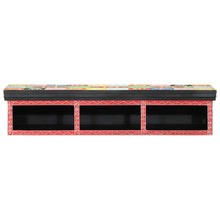 Tv Kast Wandgemonteerd Meerkleurig 100X30X22Cm Engineered Wood 100 x 30 x 22 cm