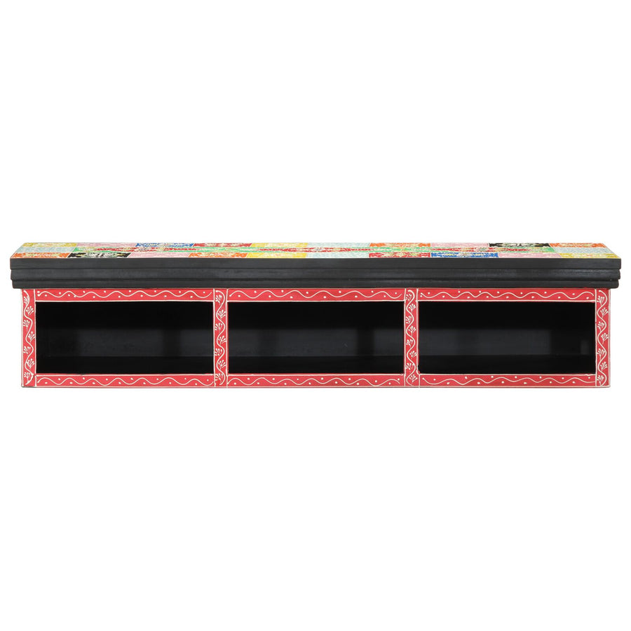 Tv Kast Wandgemonteerd Meerkleurig 100X30X22Cm Engineered Wood 100 x 30 x 22 cm
