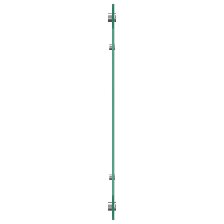 Keuken Achterwand 110X50X0,6 Cm Gelaagd Glas Transparant 110 x 50 cm
