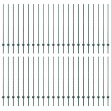 Hekpalen 44 stuks U-Channel Groen 180 cm Staal