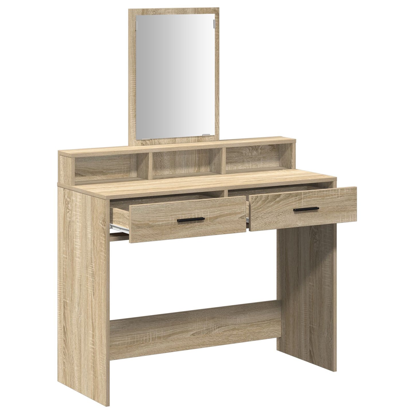 Kaptafel Met Laden Sonoma Eik 100 x 41 x 140 cm Sonoma eiken