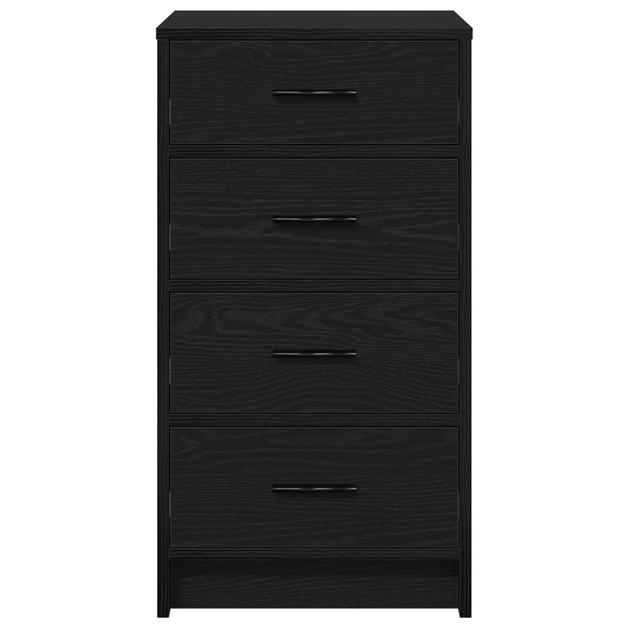 Dressoir 40X41X75 Cm Gefabriceerd Hout Zwart eiken
