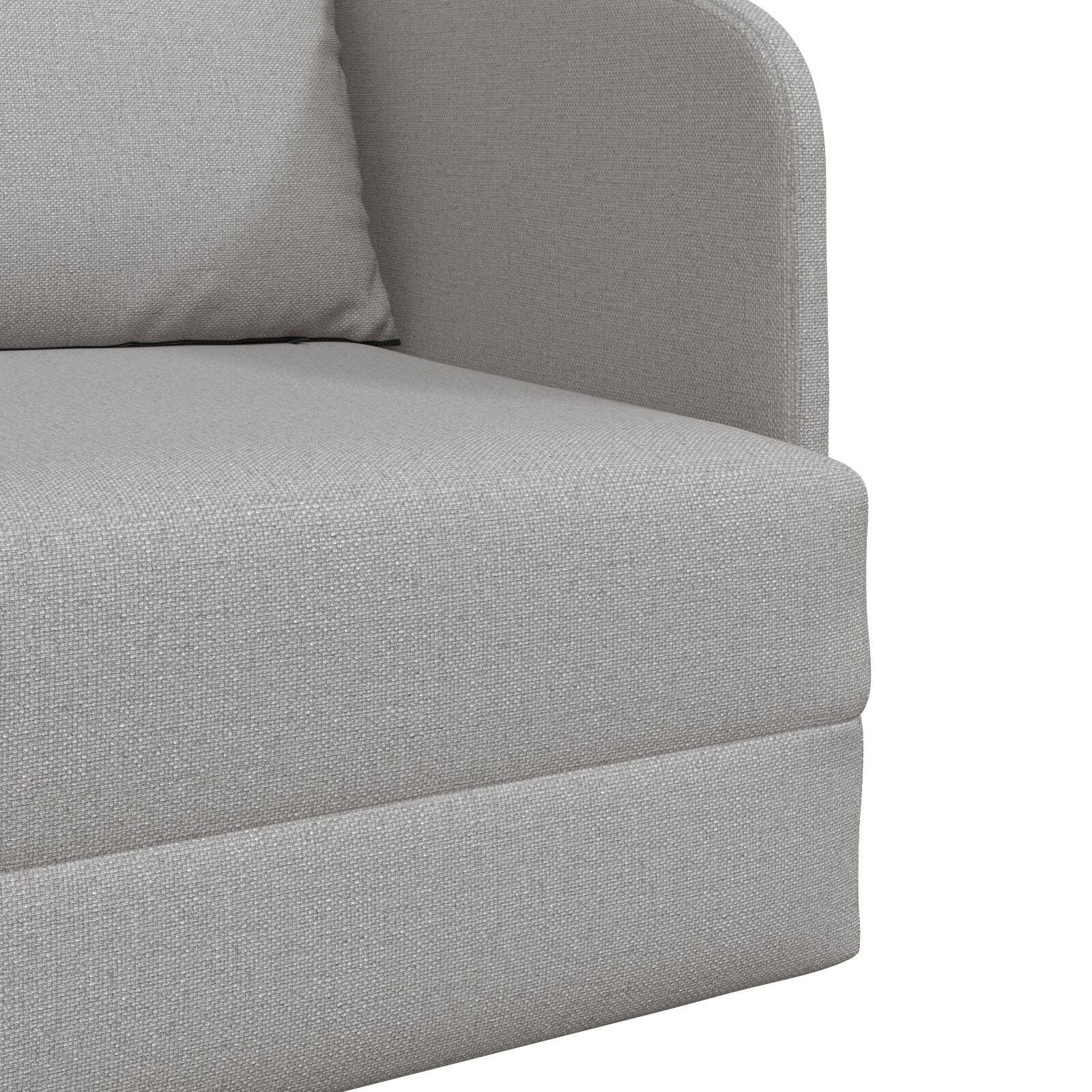 Vloer Sofa Bed 2-In-1 65X80X83 Cm Stof Cloud grey