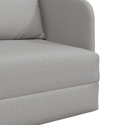 Vloer Sofa Bed 2-In-1 65X80X83 Cm Stof Cloud grey