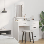 Kaptafel wit 50x41x140 cm MDF