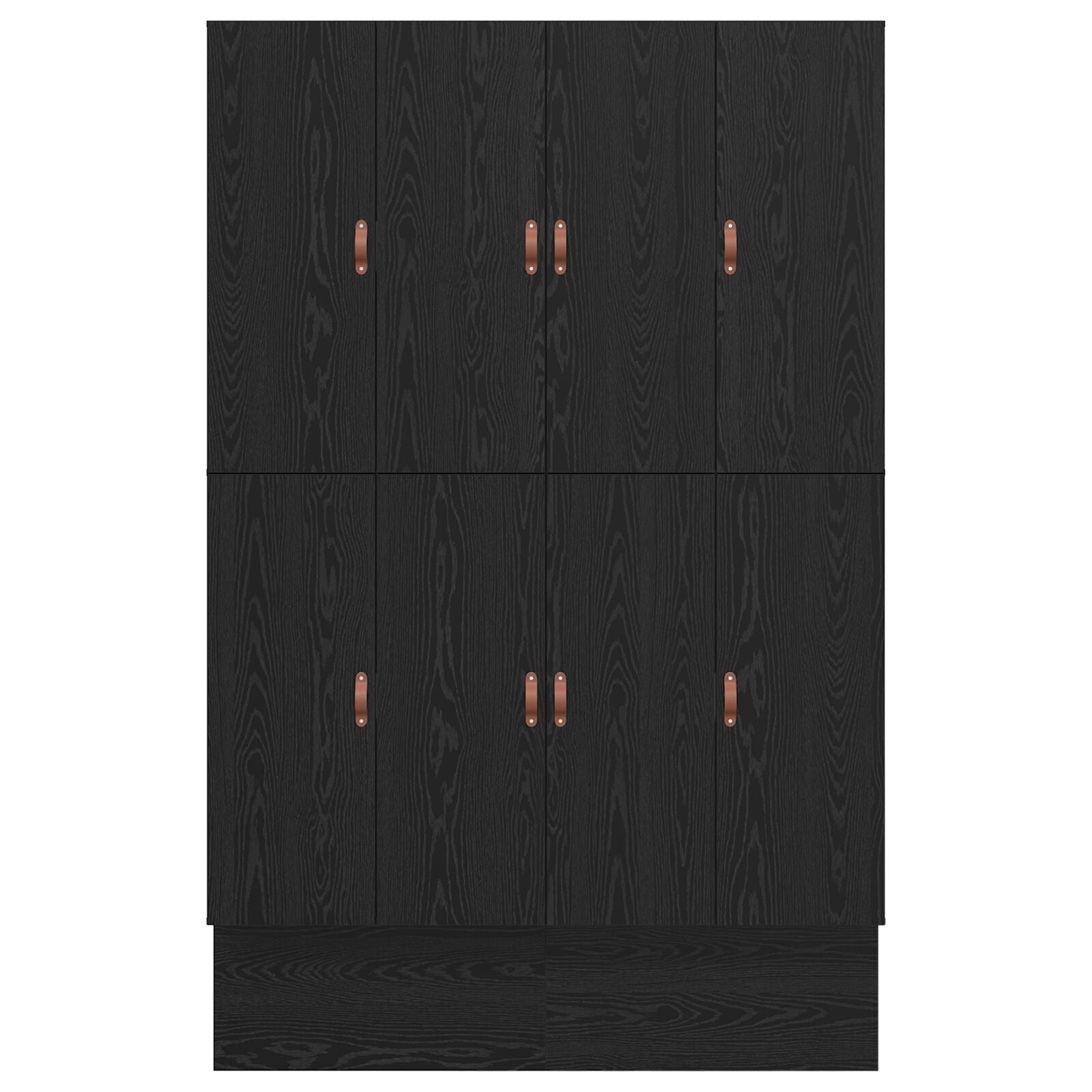 Opbergbedframe Zwart Bewerkt Hout 135,5 X 190 X 31,5 Cm Artisanaal Eiken