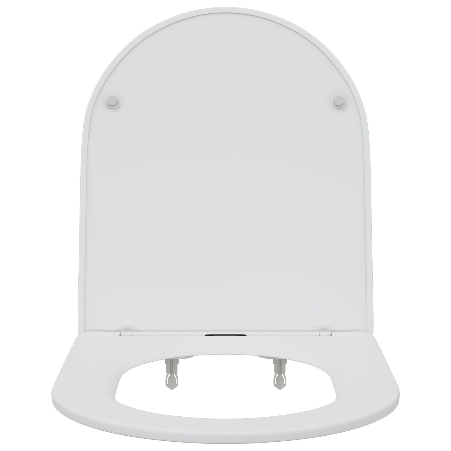 Snelle Ontgrendel Toiletbril Met Soft Close Duroplast Wit