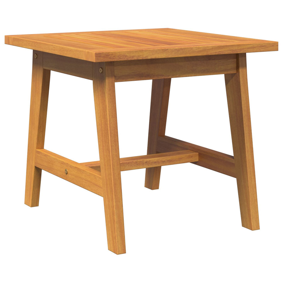 45X45X40 Cm Massief Acaciahout zonder kussen Zijtafel