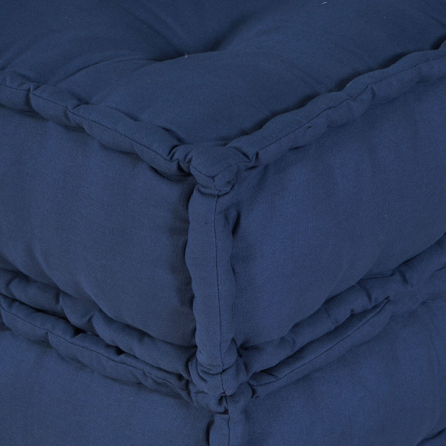 Modulaire Poef 70X70X36 Stof Indigo 70 x 70 x 36 cm Loungebank