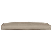 Cushion Taupe 110 x 40 x 8 cm Oxford Fabric