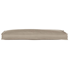 Pallet Kussen Voor Bank 110X40X8 Cm Oxford Stof Taupe