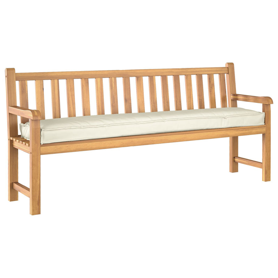 Palletkussens Voor Bank 2 Stuks 200X40X8 Cm Oxford Stof Crème