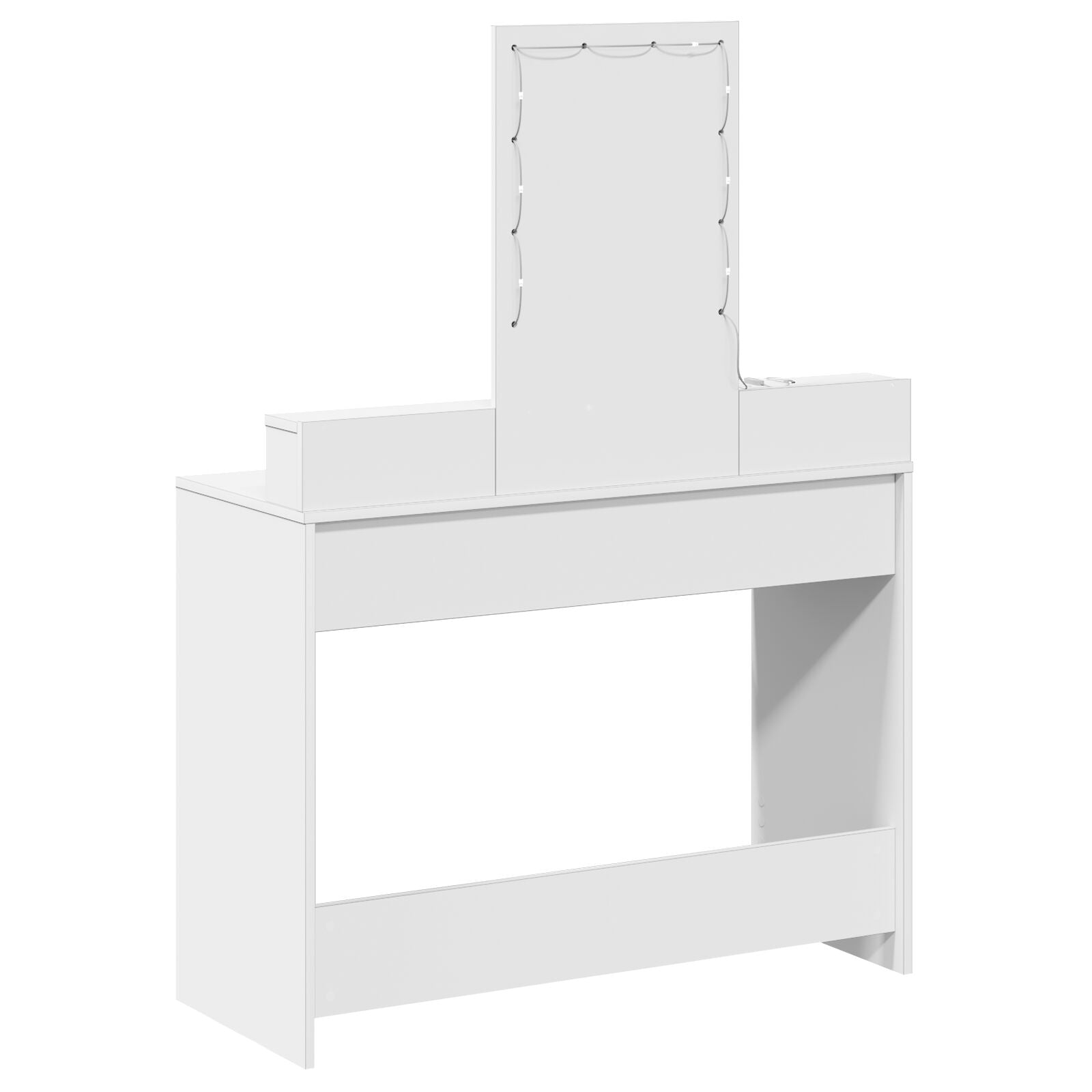 Kaptafel Mdf Kaptafel Rechthoekig Wit 100 x 41 x 140 cm