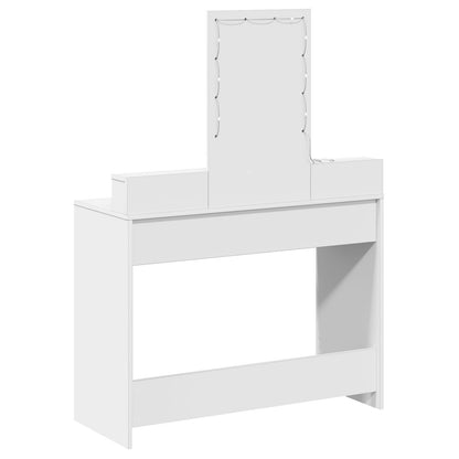 Kaptafel Mdf Kaptafel Rechthoekig Wit 100 x 41 x 140 cm